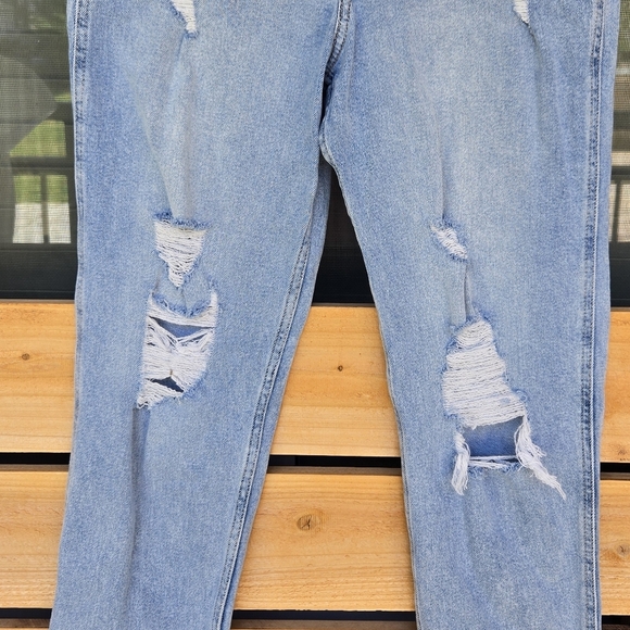 Hollister Ultra High Rise Mom Jeans Sz 7 Petite Or 28 Petite - Picture 5 of 11